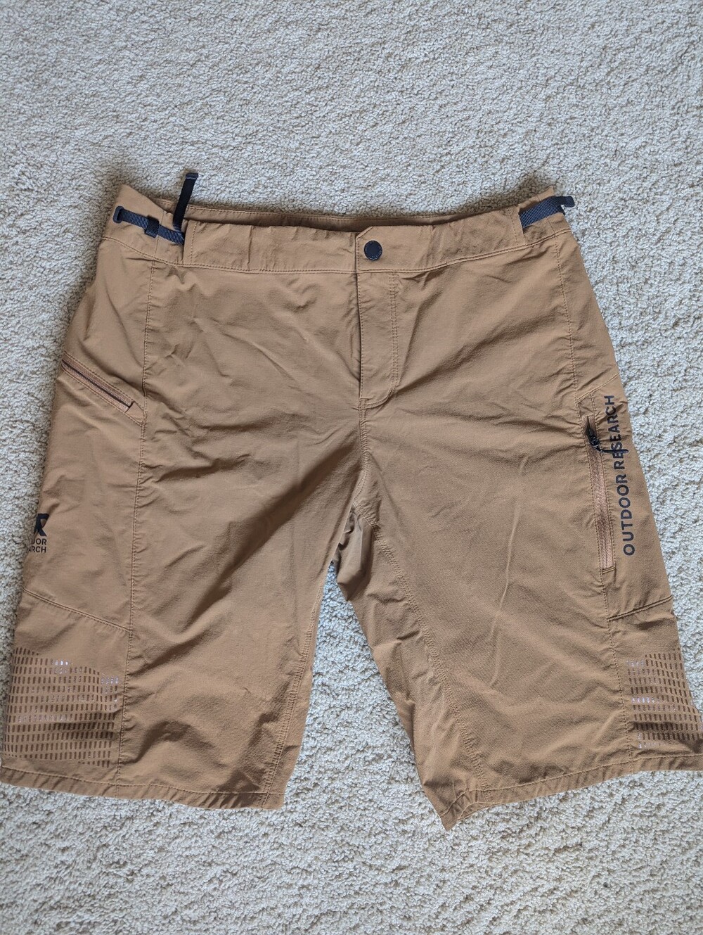 Outdoor Research Women Freewheel MTB Shorts In Bronze Color